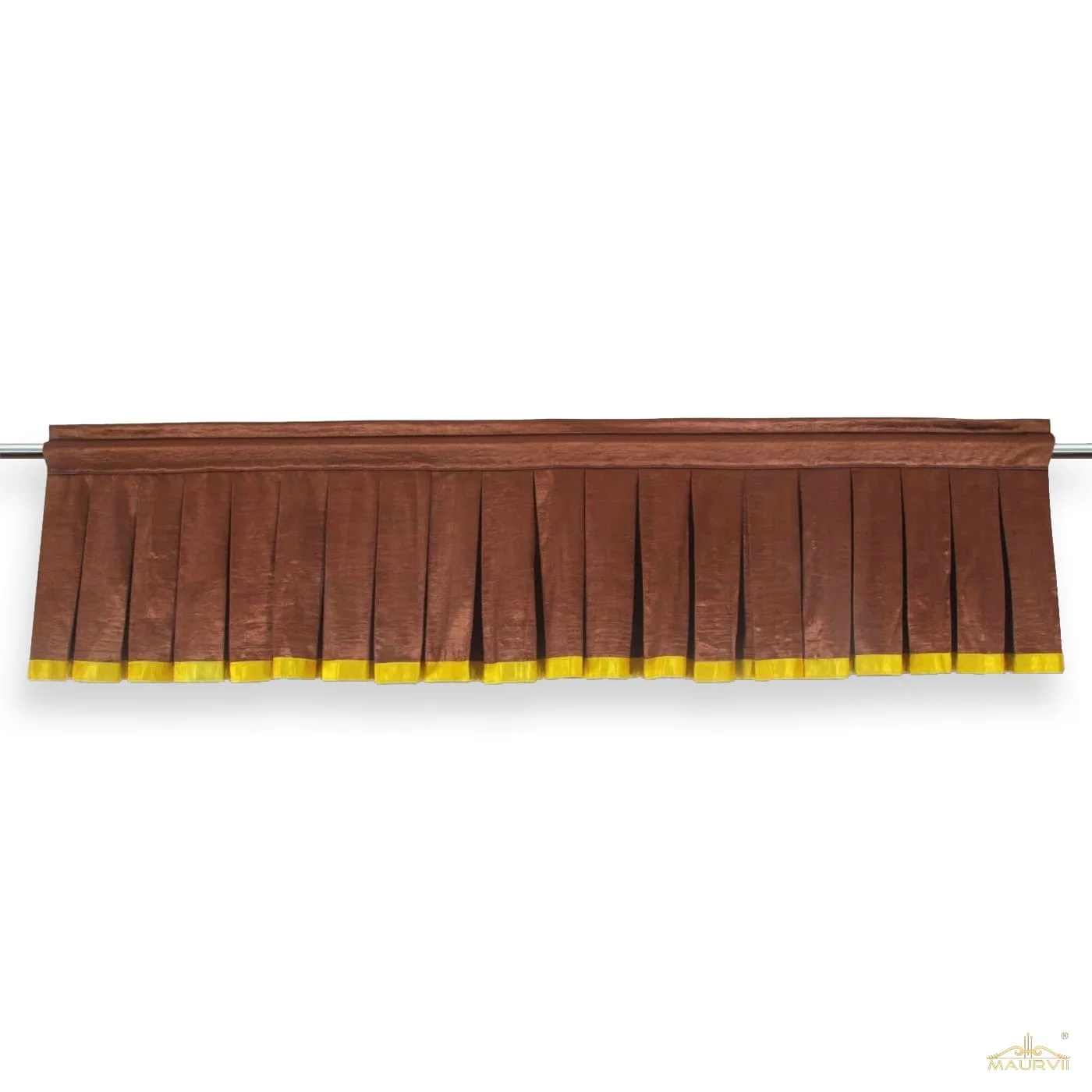 Dark Brown Valance