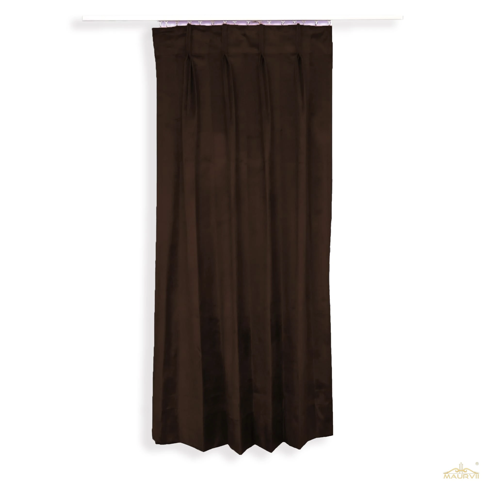 Velvet curtains for room