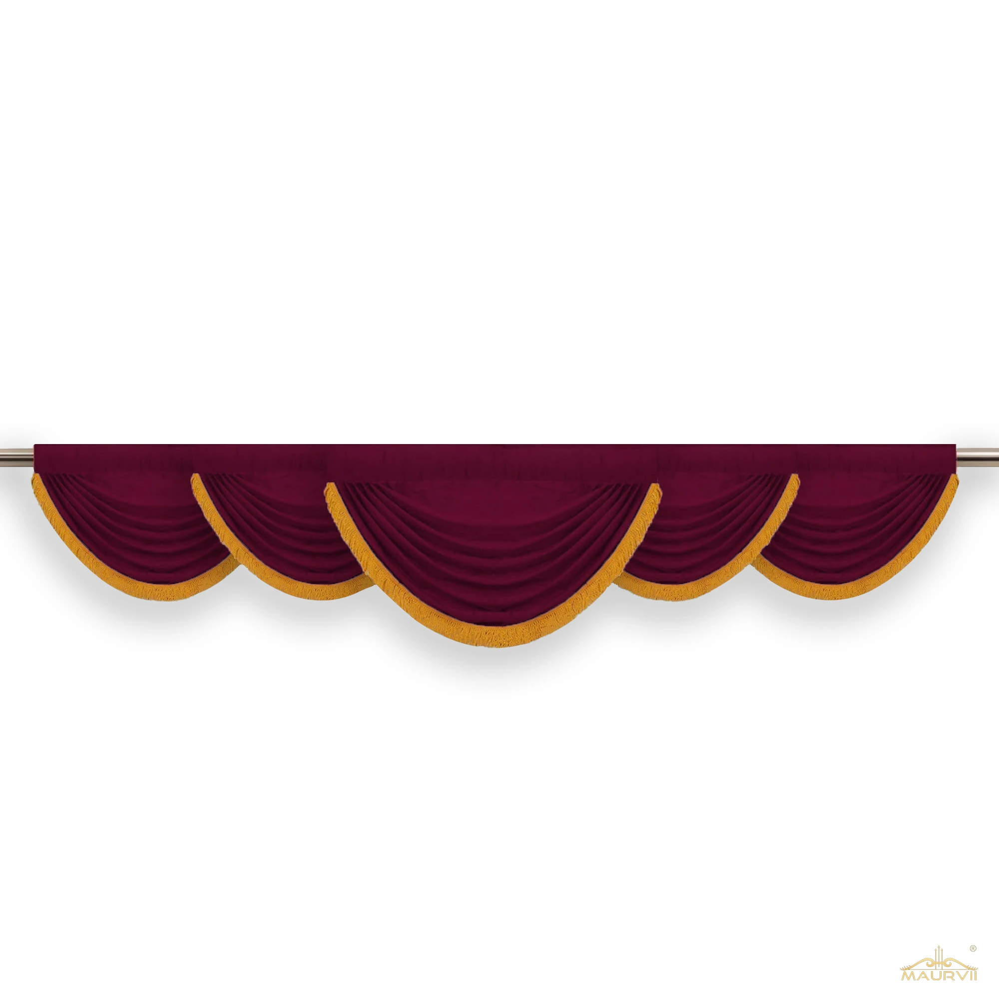 Velvet drapes