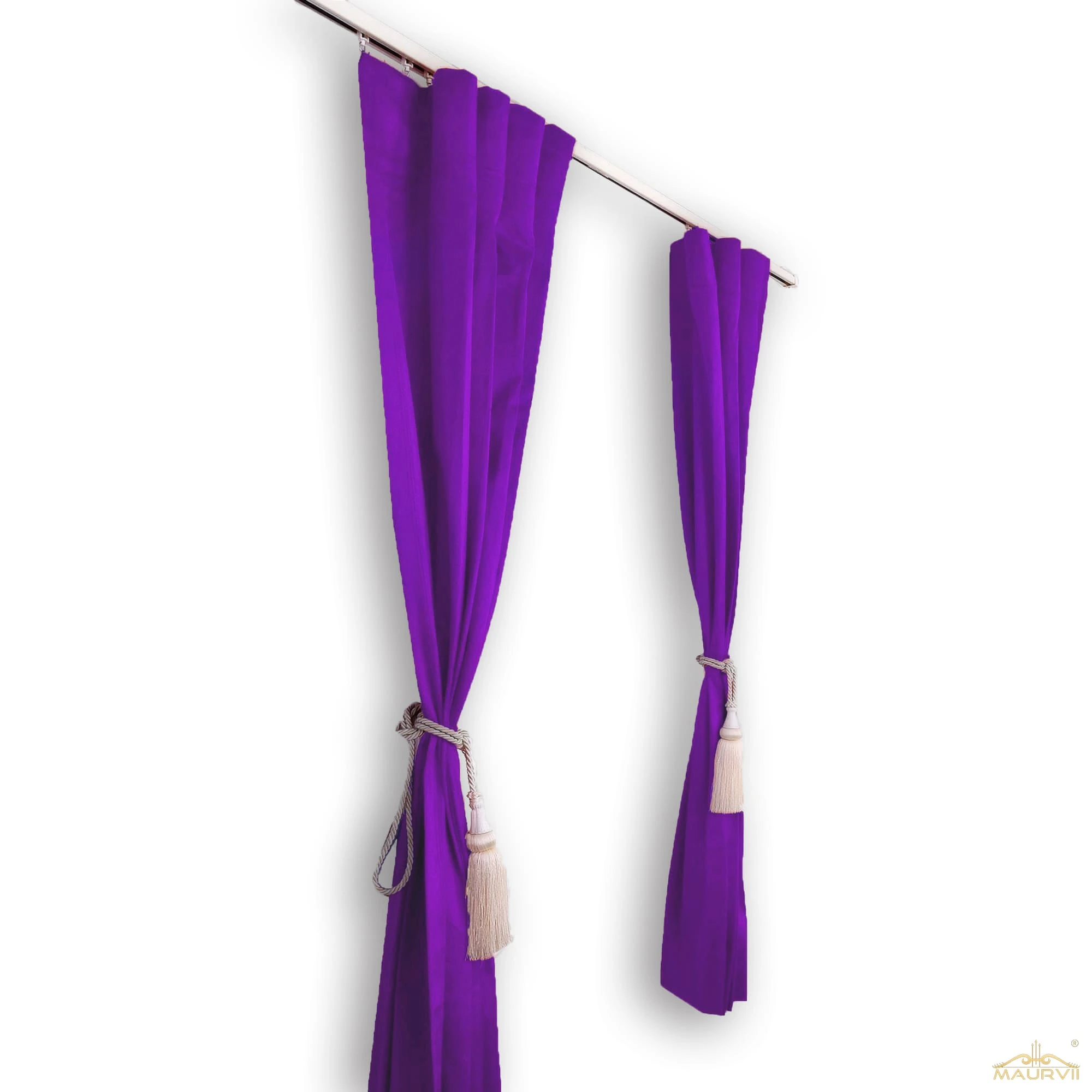 Purple drapes